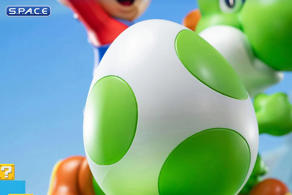Mario and Yoshi Statue - Exclusive Version (Super Mario)