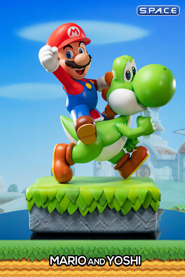 Mario and Yoshi Statue (Super Mario)