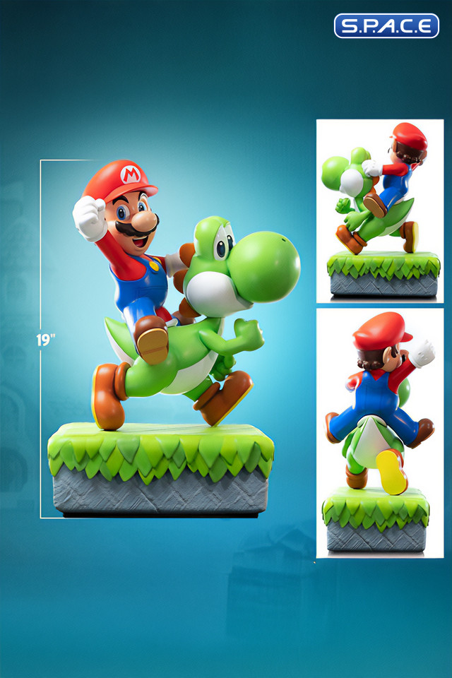 Mario and Yoshi Statue (Super Mario)