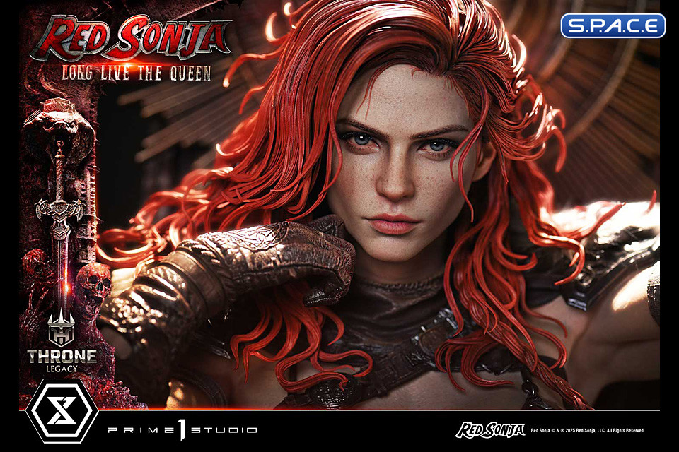 1/3 Scale Red Sonja Long Live the Queen Throne Legacy Statue - Bonus Version (Red Sonja)