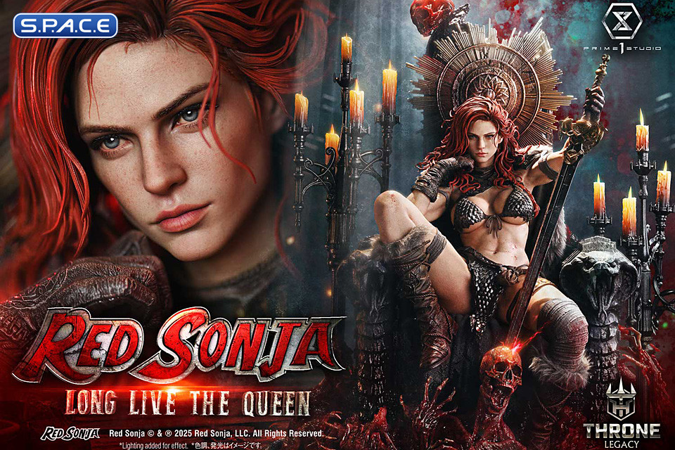 1/3 Scale Red Sonja Long Live the Queen Throne Legacy Statue (Red Sonja)