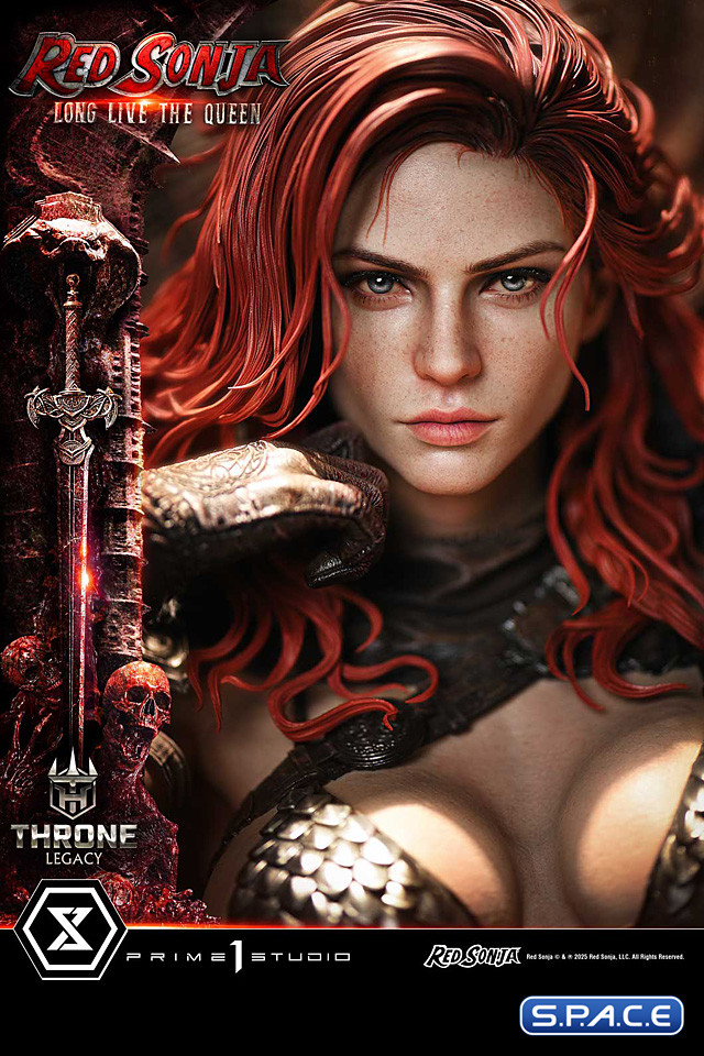 1/3 Scale Red Sonja Long Live the Queen Throne Legacy Statue (Red Sonja)