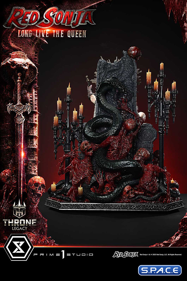 1/3 Scale Red Sonja Long Live the Queen Throne Legacy Statue (Red Sonja)