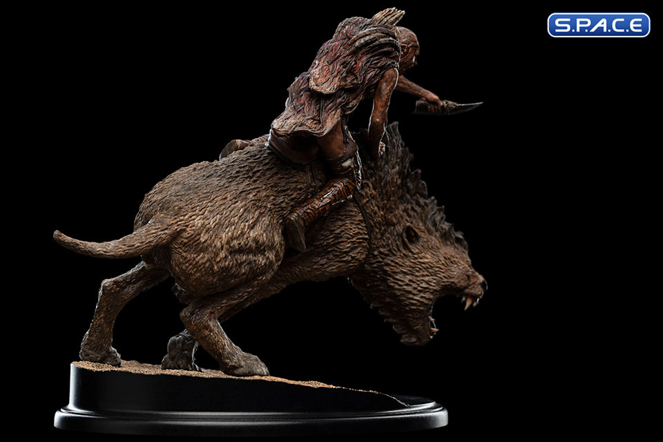 Shark on Warg Mini-Statue (Lord of the Rings)