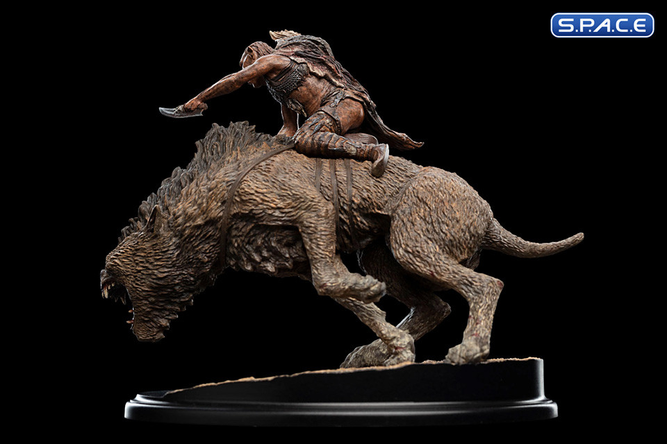 Shark on Warg Mini-Statue (Lord of the Rings)
