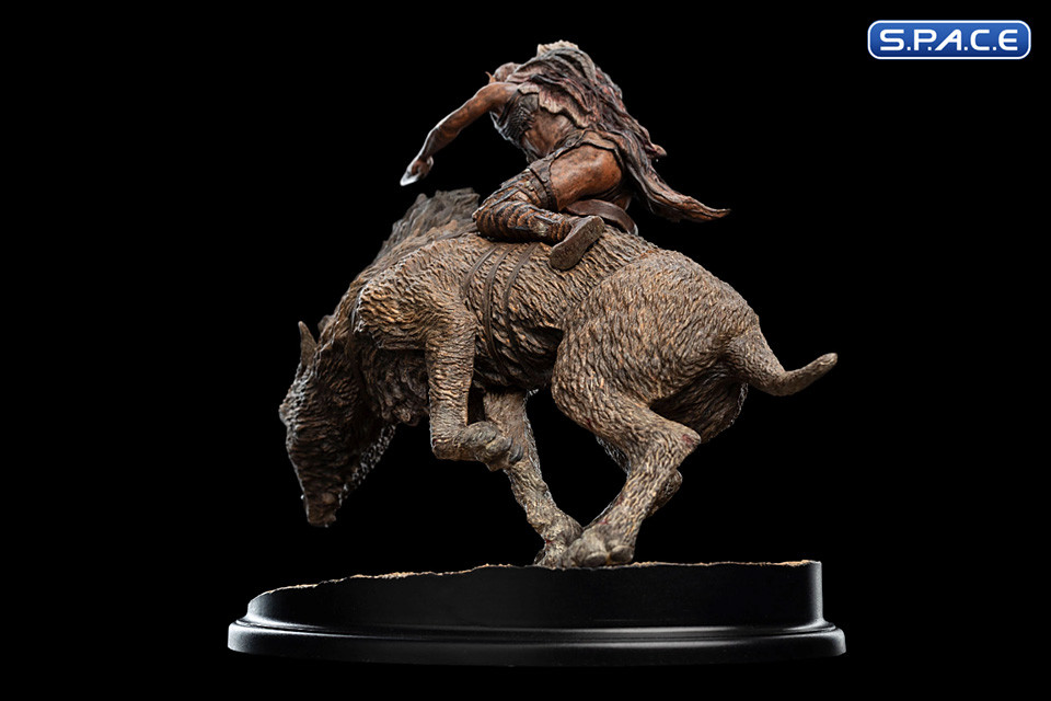 Shark on Warg Mini-Statue (Lord of the Rings)