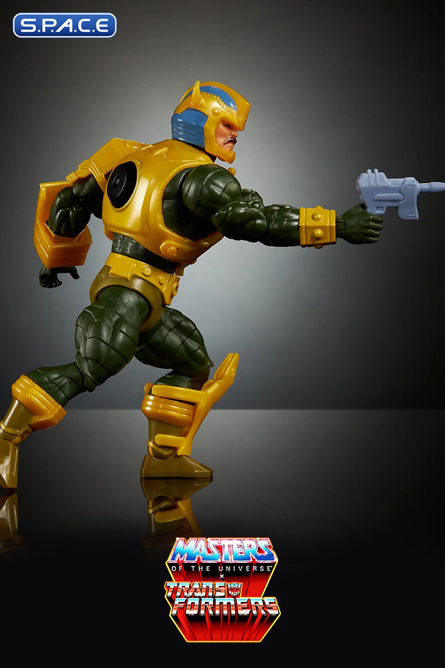 Bumblebee Armor Man-At-Arms (MOTU x Transformers)