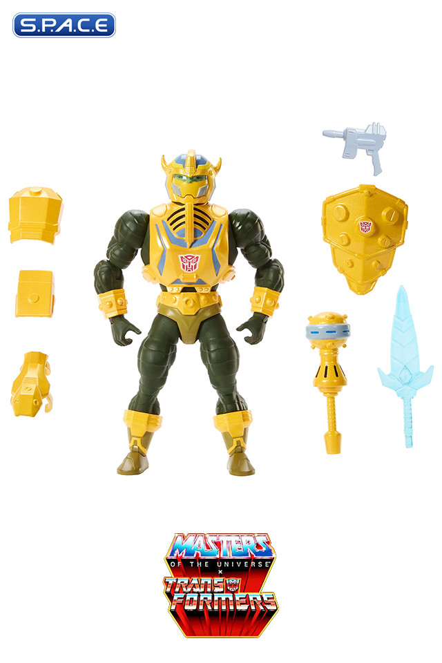 Bumblebee Armor Man-At-Arms (MOTU x Transformers)