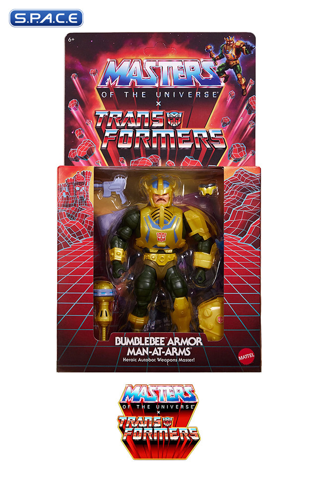Bumblebee Armor Man-At-Arms (MOTU x Transformers)