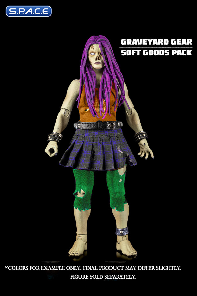 Rocker Zombie Graveyard Gear Soft Goods Pack (Graveyard Zombies)