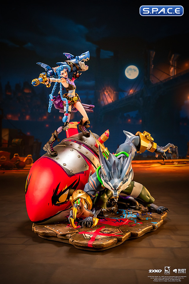 1/10 Scale Jinx & Warwick Diorama (2XKO)