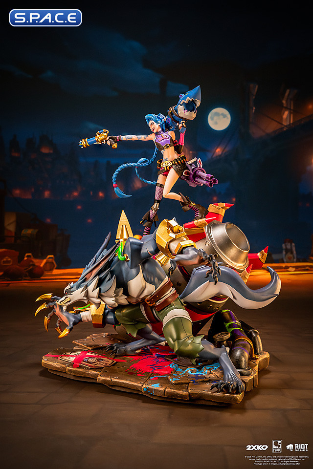 1/10 Scale Jinx & Warwick Diorama (2XKO)