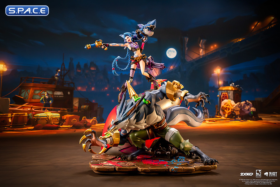 1/10 Scale Jinx & Warwick Diorama (2XKO)