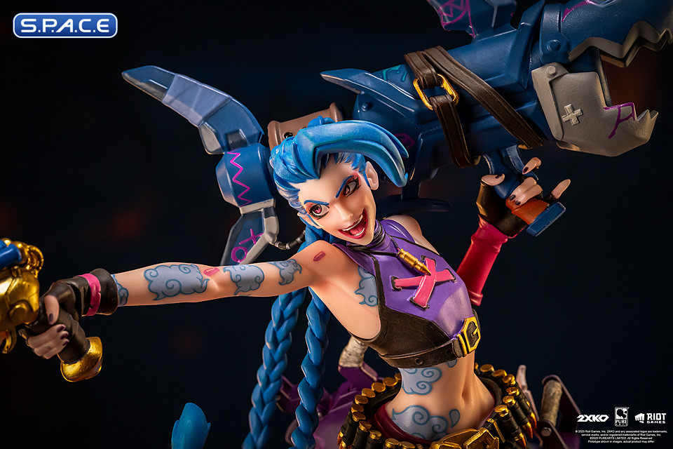 1/10 Scale Jinx & Warwick Diorama (2XKO)