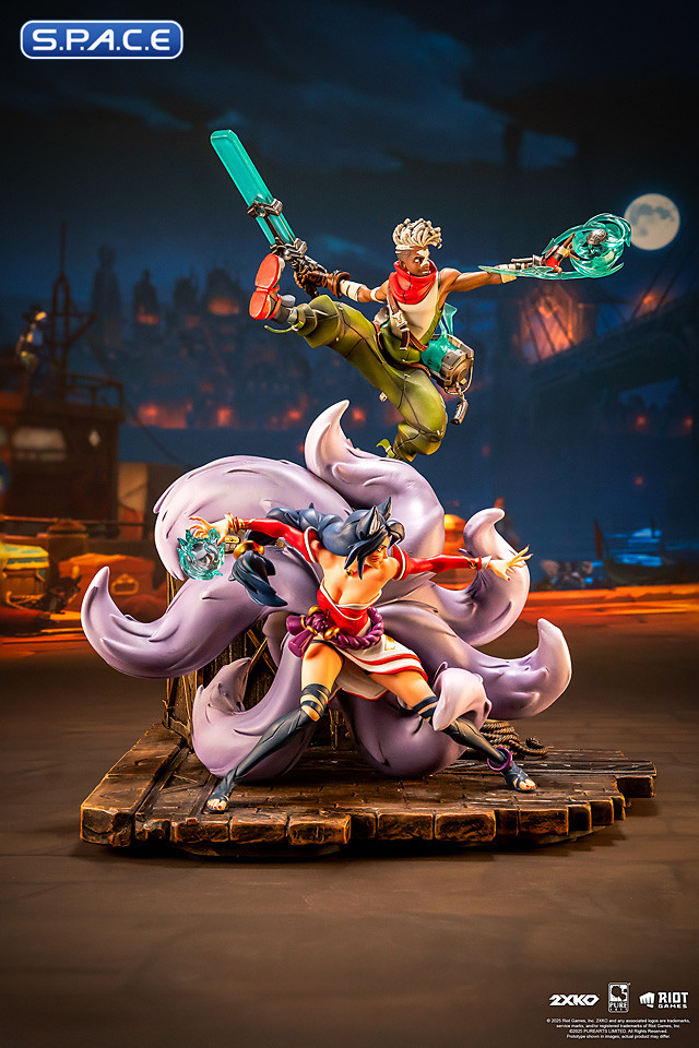 1/10 Scale Ekko & Ahri Diorama (2XKO)