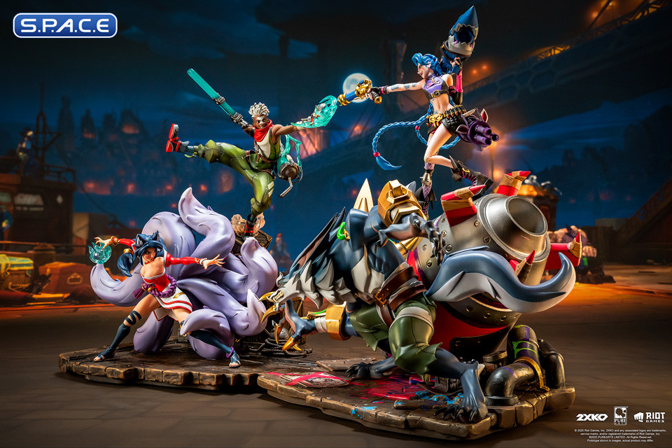 1/10 Scale Ekko & Ahri Diorama (2XKO)