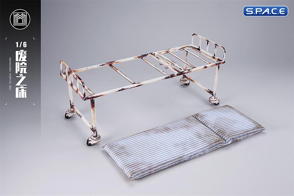 1/6 Scale Abandoned Hospital Bed