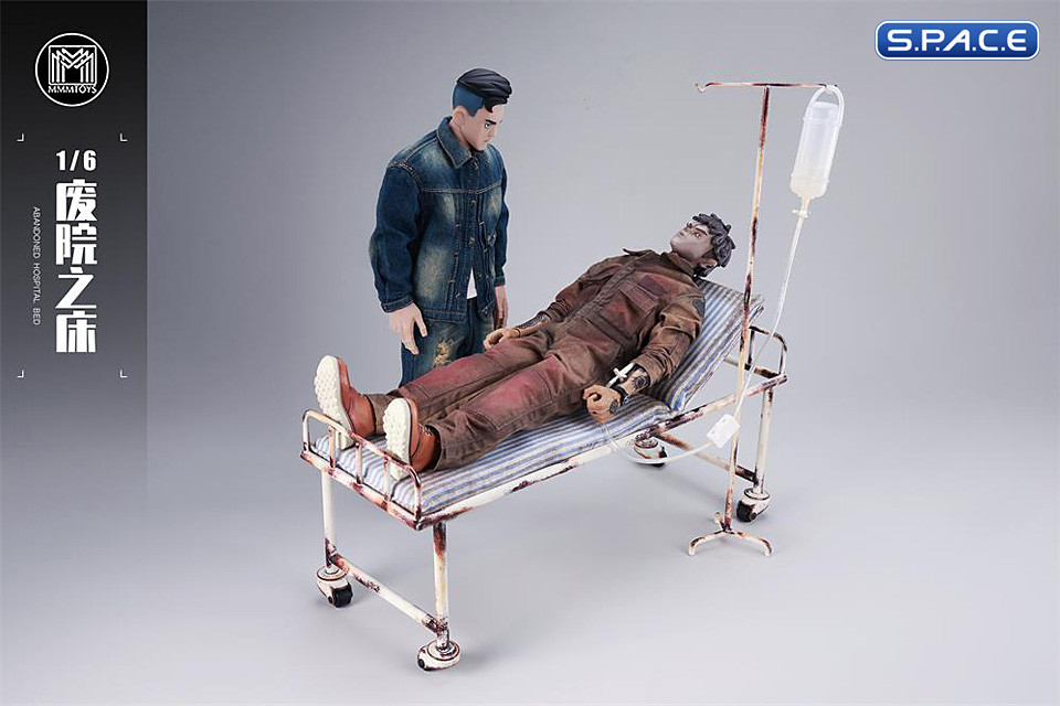 1/6 Scale Abandoned Hospital Bed