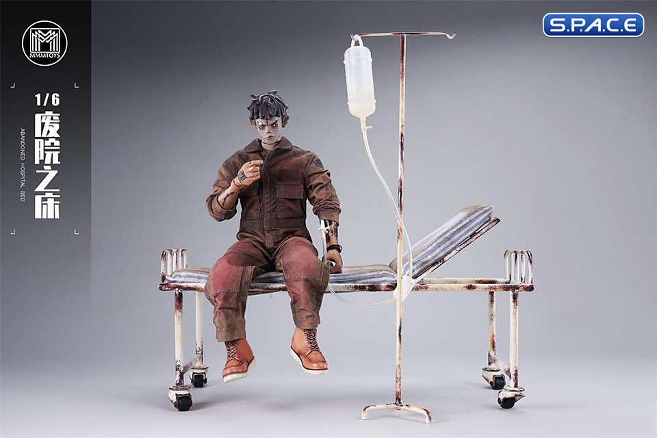 1/6 Scale Abandoned Hospital Bed