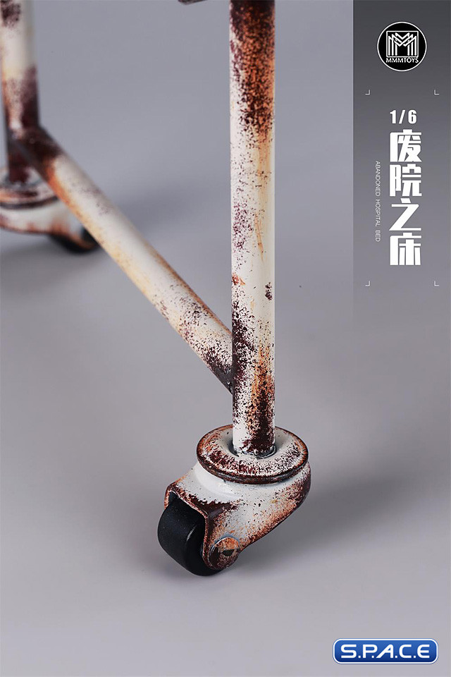 1/6 Scale Abandoned Hospital Bed