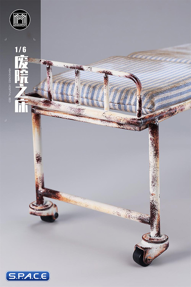 1/6 Scale Abandoned Hospital Bed