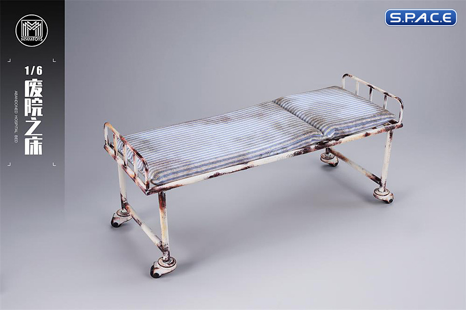 1/6 Scale Abandoned Hospital Bed
