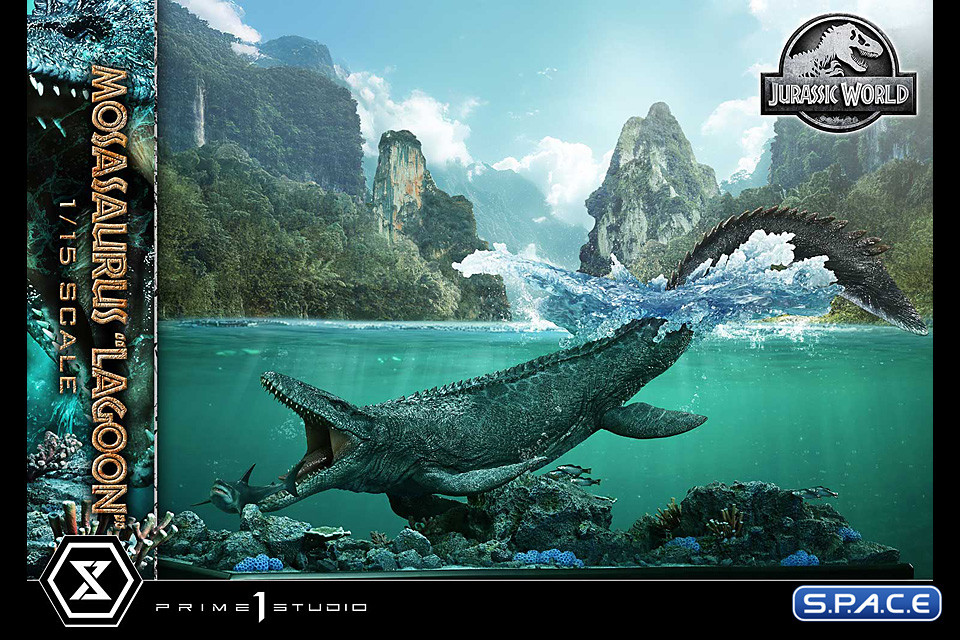 1/15 Scale Mosasaurus Lagoon Legacy Museum Collection Statue (Jurassic World)