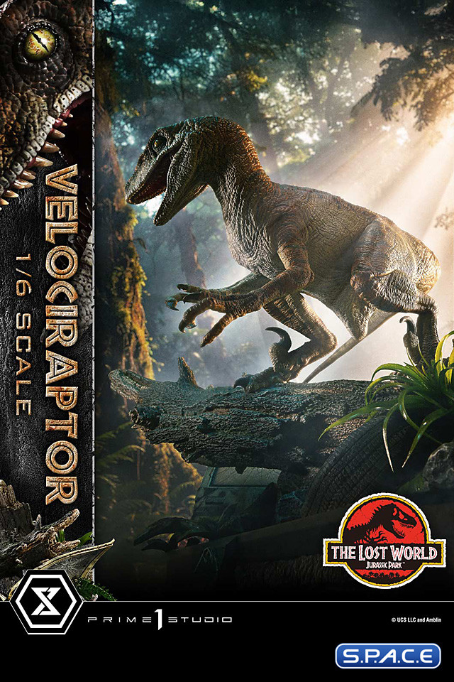 1/6 Scale Velociraptor Legacy Museum Collection Statue - Bonus Version (The Lost World: Jurassic Park)