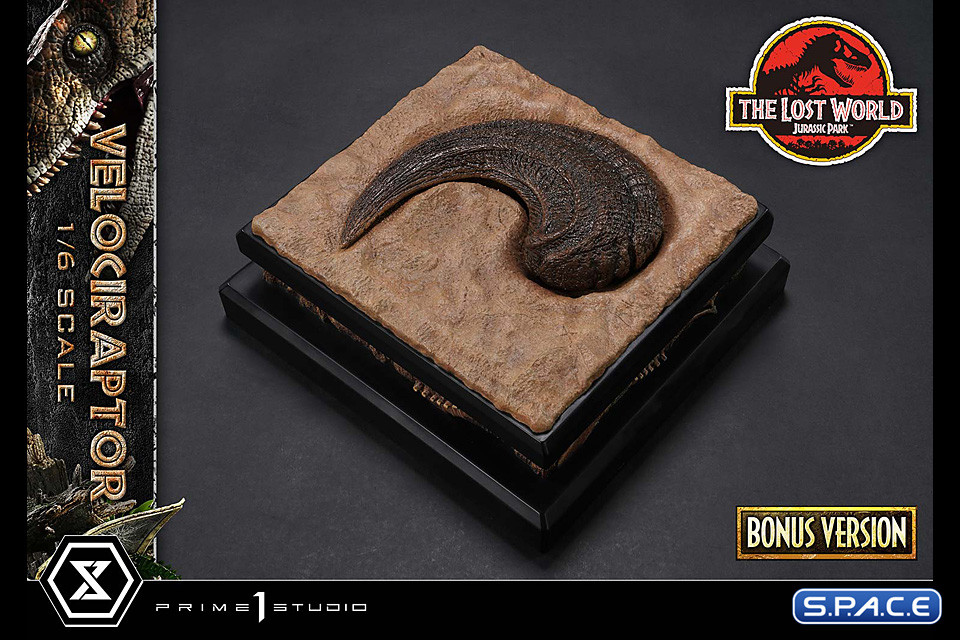 1/6 Scale Velociraptor Legacy Museum Collection Statue - Bonus Version (The Lost World: Jurassic Park)
