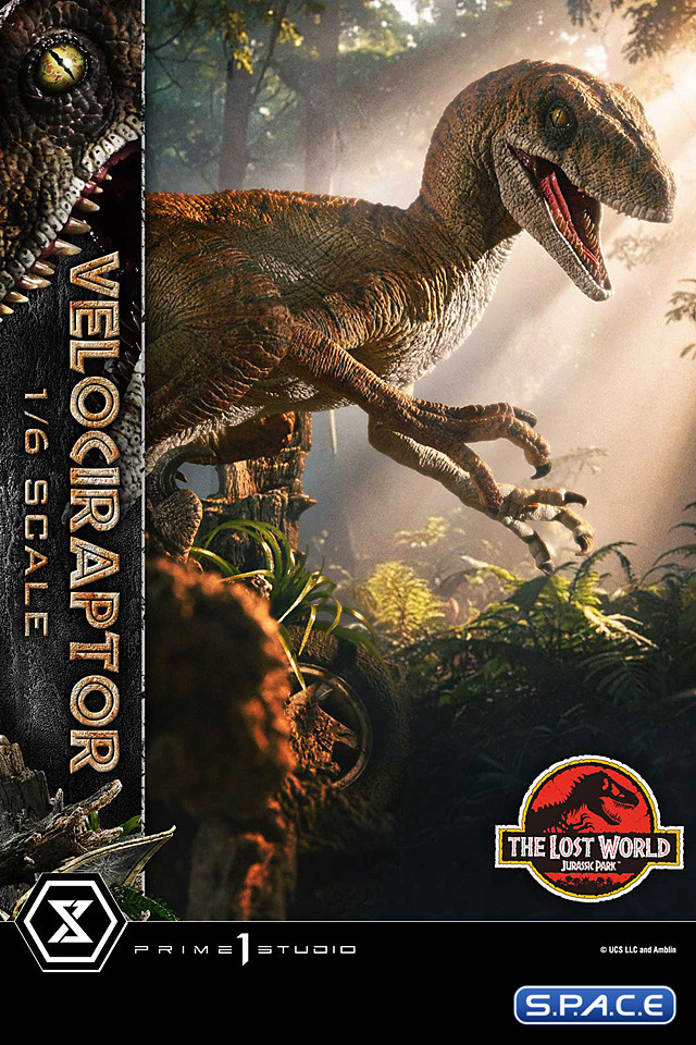 1/6 Scale Velociraptor Legacy Museum Collection Statue - Bonus Version (The Lost World: Jurassic Park)