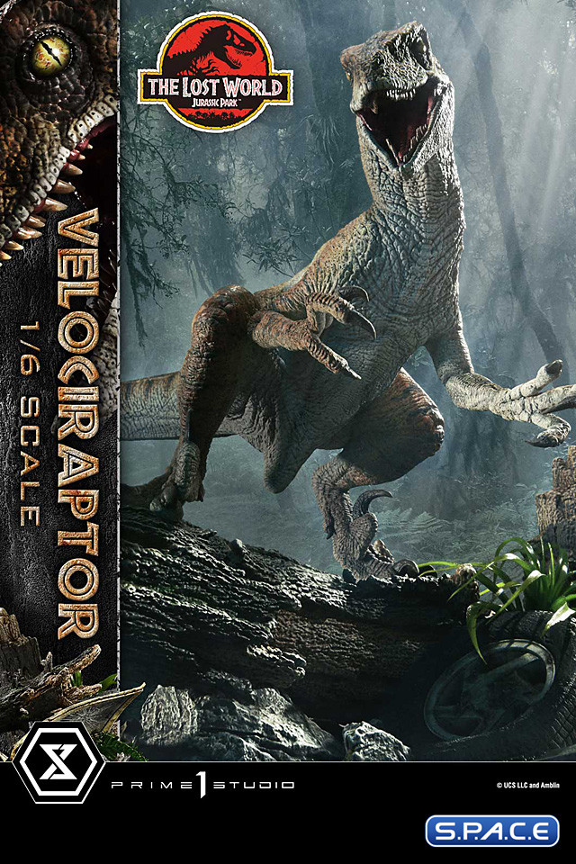 1/6 Scale Velociraptor Legacy Museum Collection Statue - Bonus Version (The Lost World: Jurassic Park)