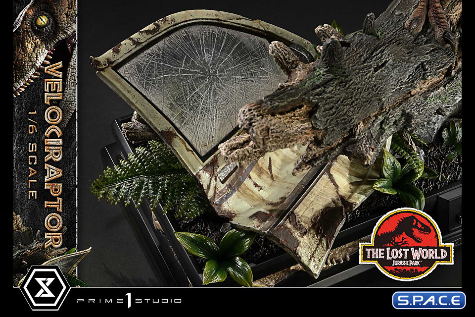 1/6 Scale Velociraptor Legacy Museum Collection Statue - Bonus Version (The Lost World: Jurassic Park)