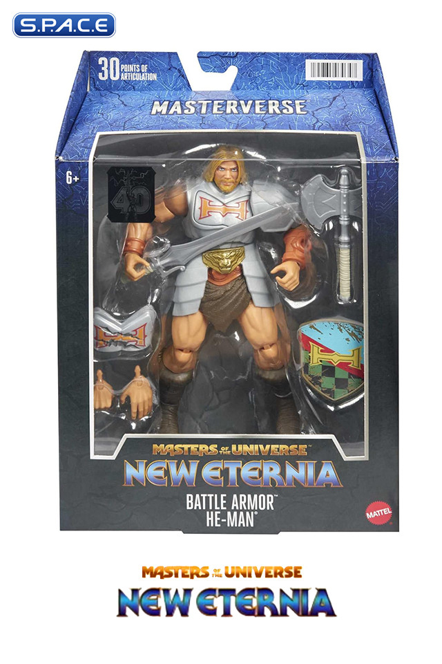 Battle Armor He-Man from New Eternia (Masterverse)