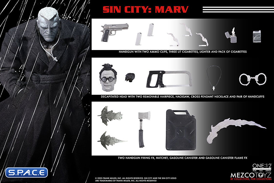 1/12 Scale Marv One:12 Collective (Sin City)