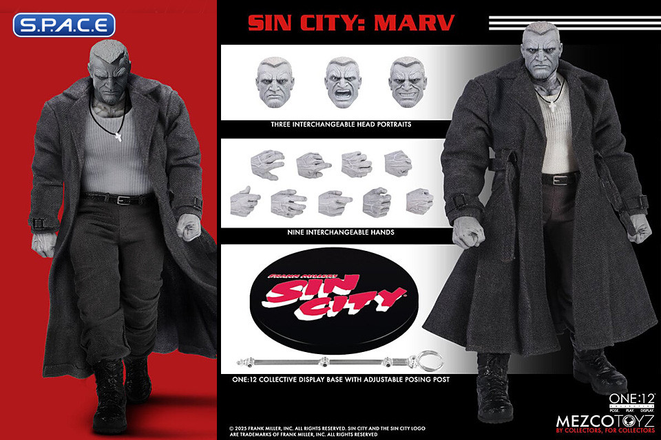 1/12 Scale Marv One:12 Collective (Sin City)