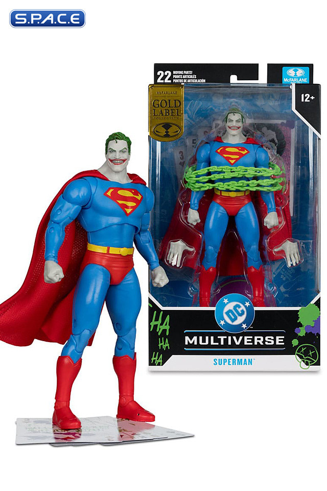 Superman Jokerized Gold Label Collection (DC Multiverse)