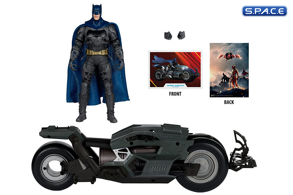 Batman & Batcycle from The Flash (DC Multiverse)