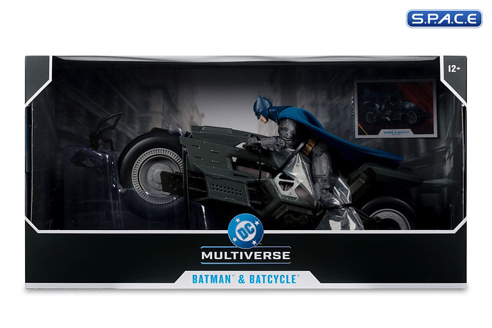 Batman & Batcycle from The Flash (DC Multiverse)