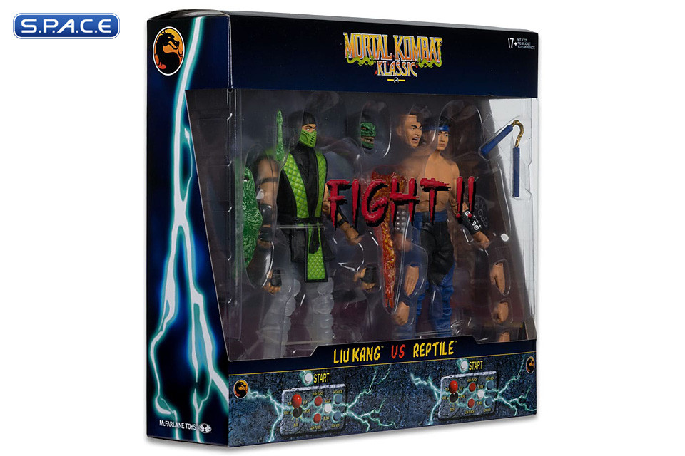 Liu Kang vs. Reptile Deluxe 2-Pack (Mortal Kombat Klassic)