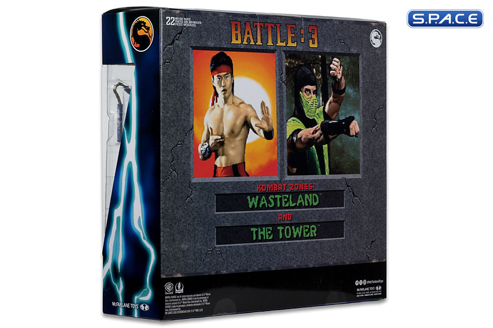 Liu Kang vs. Reptile Deluxe 2-Pack (Mortal Kombat Klassic)