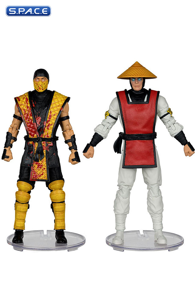 Scorpion vs. Raiden Deluxe 2-Pack (Mortal Kombat Klassic)