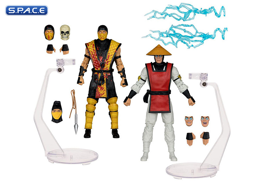 Scorpion vs. Raiden Deluxe 2-Pack (Mortal Kombat Klassic)