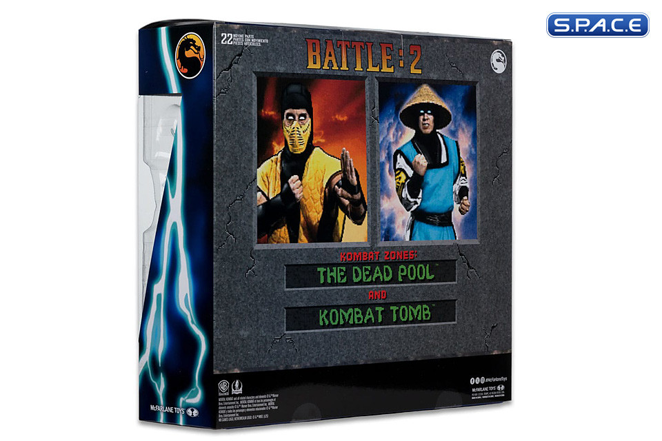 Scorpion vs. Raiden Deluxe 2-Pack (Mortal Kombat Klassic)