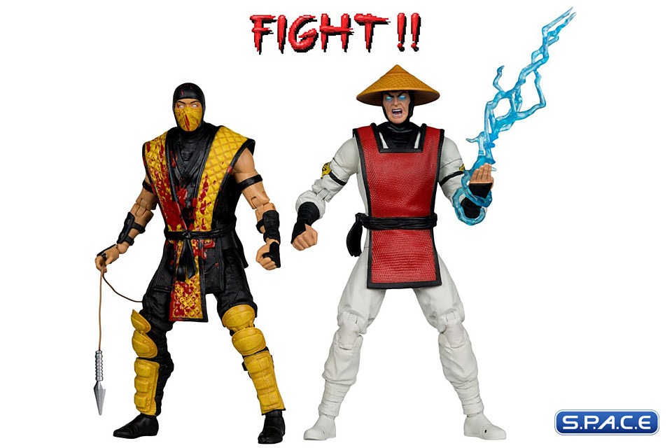 Scorpion vs. Raiden Deluxe 2-Pack (Mortal Kombat Klassic)
