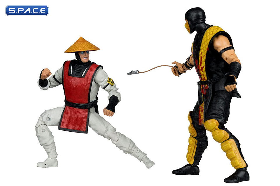 Scorpion vs. Raiden Deluxe 2-Pack (Mortal Kombat Klassic)