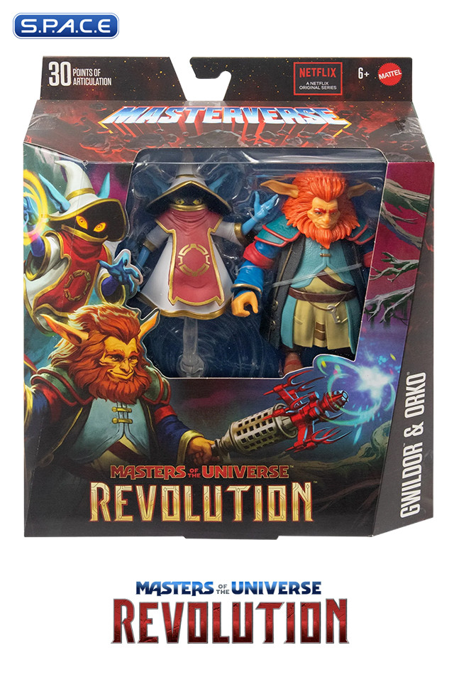Gwildor & Orko 2-Pack from Revolution (Masterverse)
