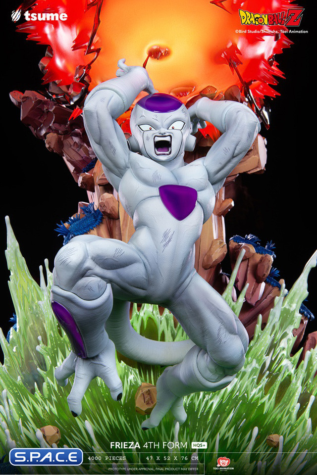 Frieza 4th Form HQS Statue (Dragon Ball Z)