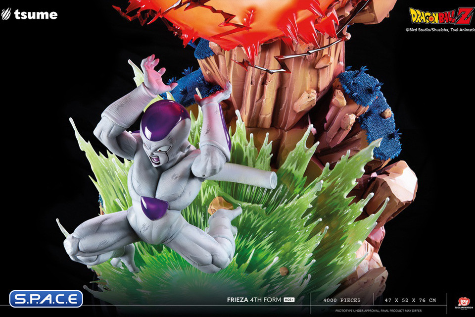 Frieza 4th Form HQS Statue (Dragon Ball Z)