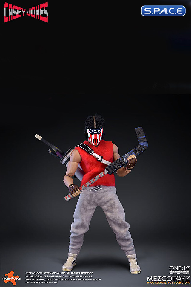 1/12 Scale Casey Jones One:12 Collective (Teenage Mutant Ninja Turtles)
