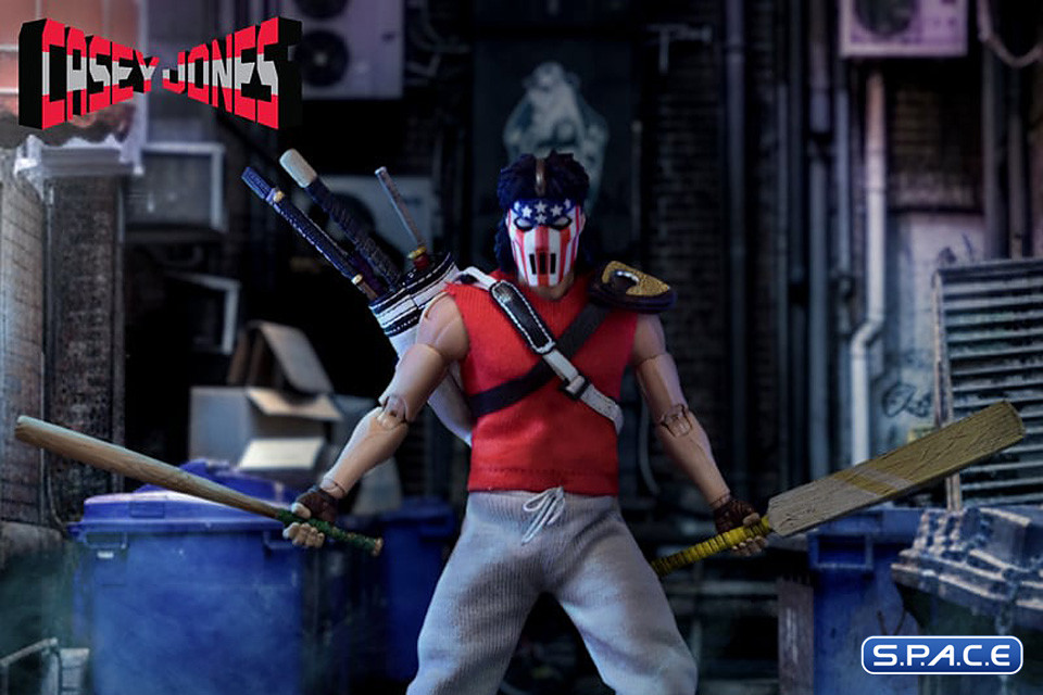 1/12 Scale Casey Jones One:12 Collective (Teenage Mutant Ninja Turtles)